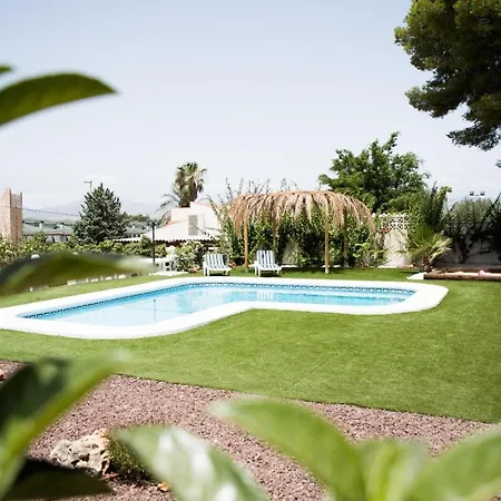 Family In Alicante, Saltwater Pool, Ac And Bbq