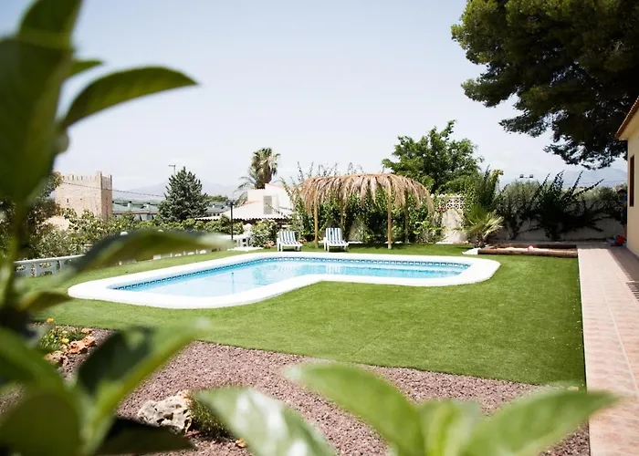 Family In Alicante, Saltwater Pool, Ac And Bbq